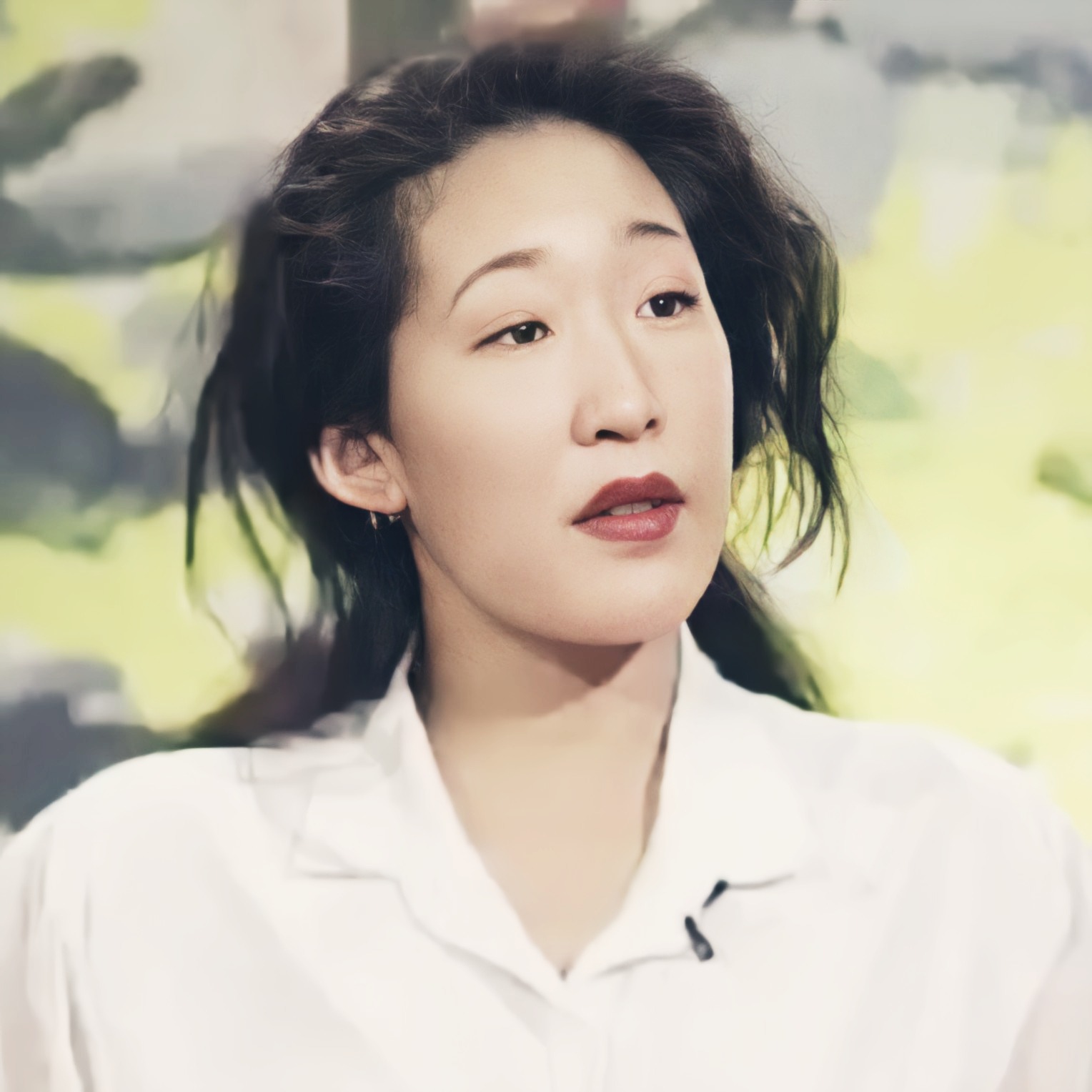 villafyingeve:these images of sandra oh in the 90&rsquo;s/early 00&rsquo;s