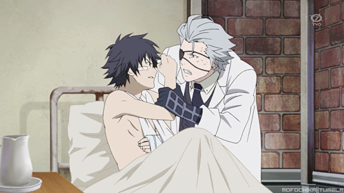mofochika:  “Watch where you touch me, you pervert!” 