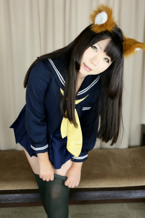 Cute Cosplay GIrl Higurashi Rin (Kitsune-Chan 2) 1-14