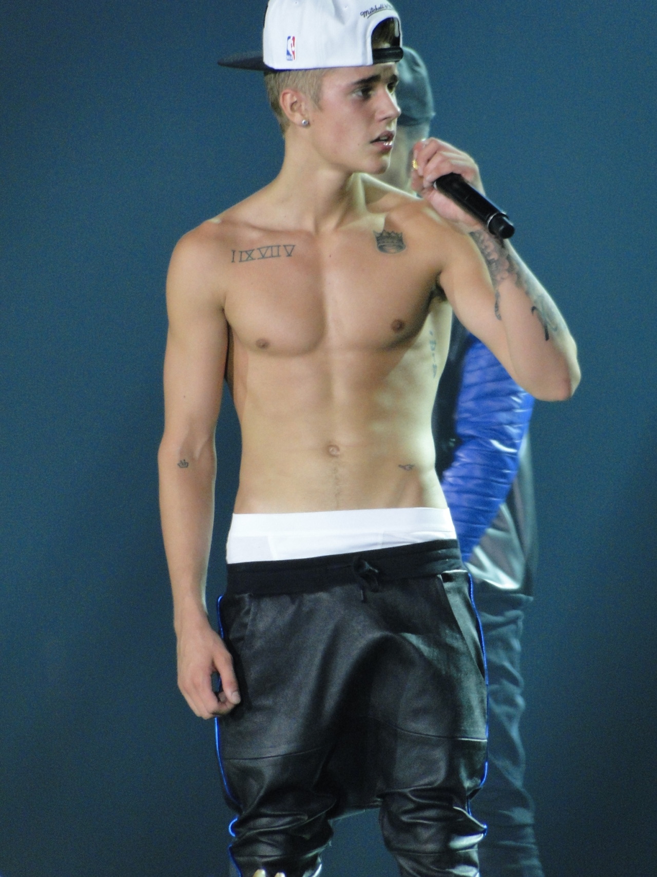 Justin bieber muscles