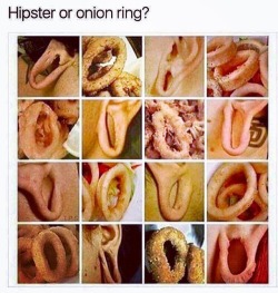 Hipster or onion ring? 🤔