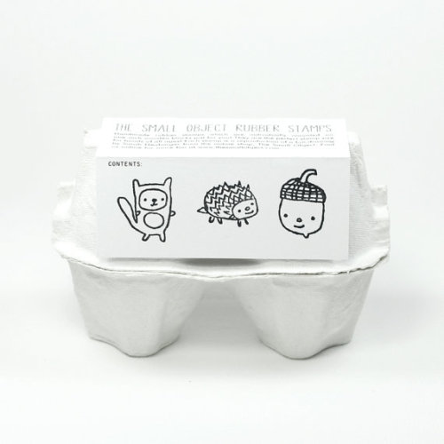 p-musette:  (The Woodland Pals Rubber Stamp Set by thesmallobject on Etsyから) 