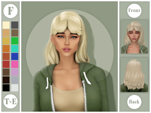 Barbara HairNot the bayangInformation:- Base Game Compatible- 18 EA Swatches- Hat Compatible- All LO