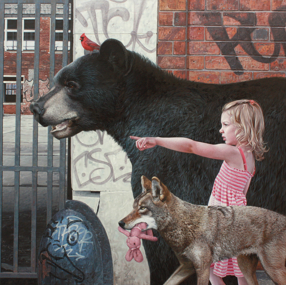 culturenlifestyle:  Breathtaking Hyperrealist Paintings of Children &amp; Their