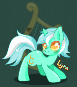 drawponies:  MLP-Lyra by abc002310