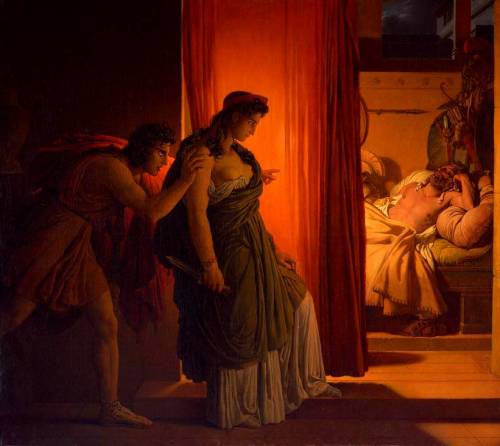 Clytemnestra and Agamemnon by Pierre-Narcisse Guérin1817oil on canvasThe Louvre