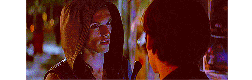 bennettchloe:  “Parabatai,” said Jace. “It means a pair of warriors who fight together—who are closer than brothers. Alec is more than just my best friend. My father and his father were parabatai when they were young. His father was my godfather—that’s