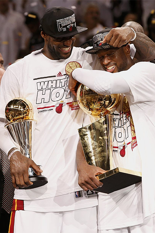 -heat:  Two Finals MVP’s side by side.  