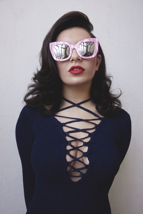 houseofhollandltd: BEHIND THE SCENES, CHARLI XCX SUMMER 2016 EYEWEAR CAMPAIGN