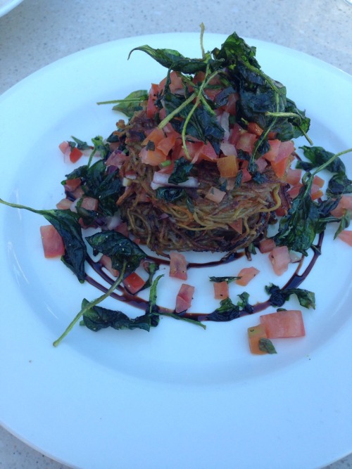 Vegan pumpkin rosti - i do not understand people who say being a vegan is hard. its 2014 everywhere 