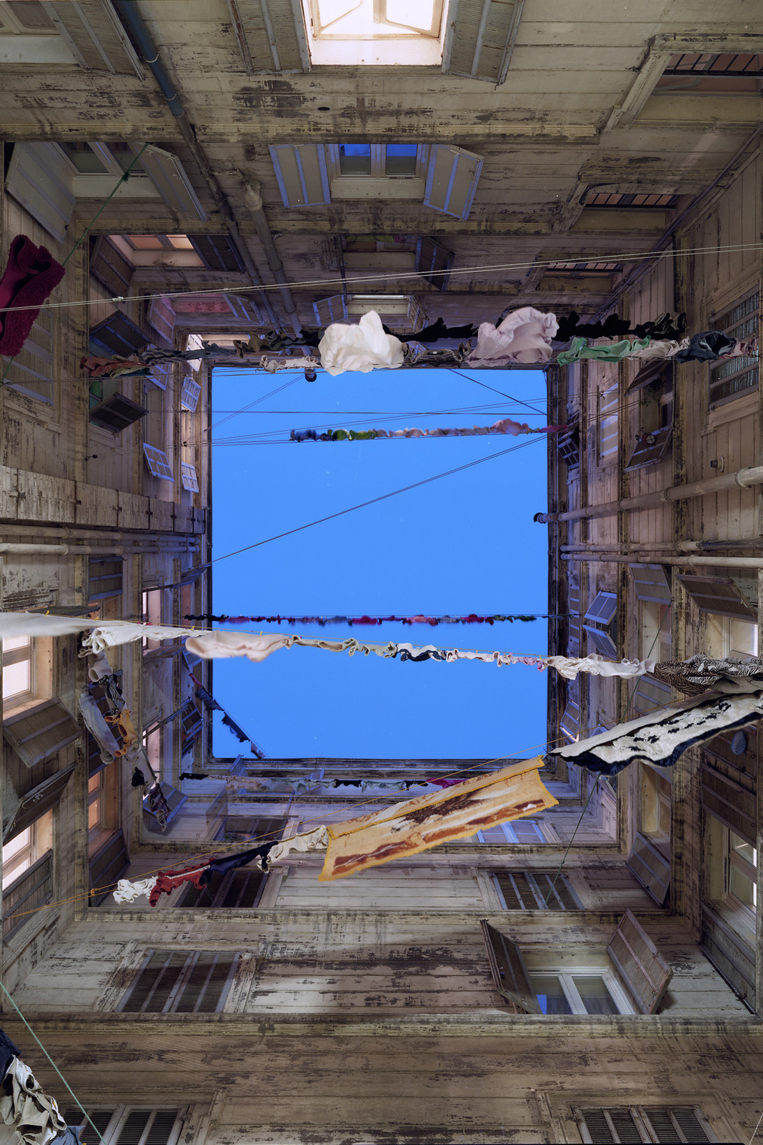 abstrakshun: Marie Bovo (Spanish, b.1967) Cour Intérieure series  -  2009 