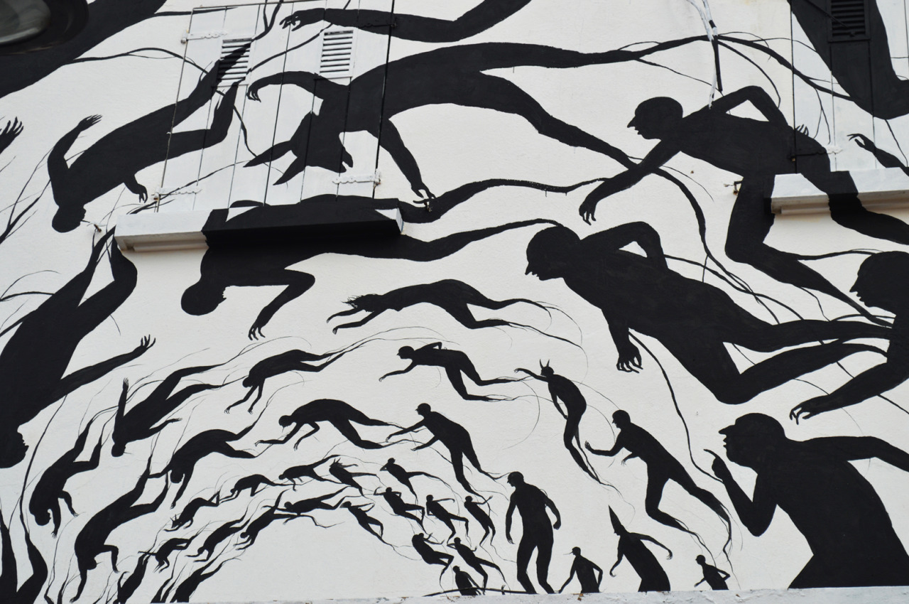 serheteronimo:  Primer mural de Distrito de Arte Urbano de Punta del Este (Uruguay)