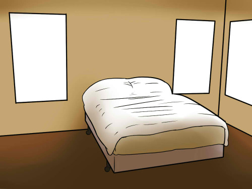 Basic Bedroom BackgroundHave I mentioned how much I hate drawing backgrounds?   Yet I am seriously considering drawing out all the backgrounds for the visual novel instead of using stock photos.  Pros: I get more creative control over how they look