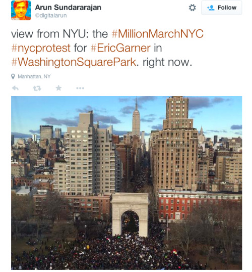 justice4mikebrown: #MillionsMarchNYC December 13 (pt. 2)