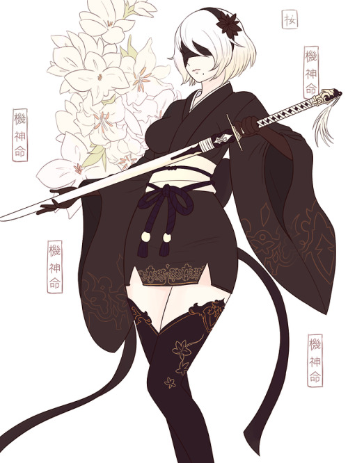 truejekart: Yorha No. 2 Type B or Samurai 2B