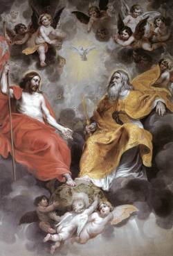 Hendrick Van Balen (Antwerp, 1575 - 1632); Holy Trinity, 1620&Amp;Rsquo;S; Oil On