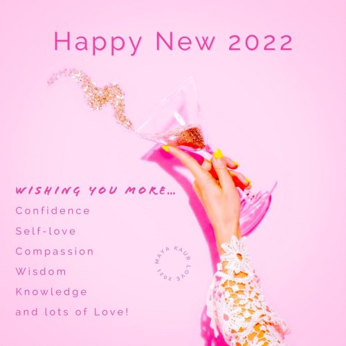 Wishing you more… ConfidenceSelf-loveCompassionWisdomKnowledgeand lots of Love! #happynewy