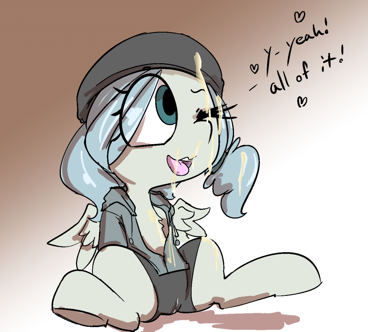 arkiiwarki:  first. hour warm up. http://mcsweezy.tumblr.com/post/126499845792/i-drew-this-little-filly-but-i-cant-think-of-a