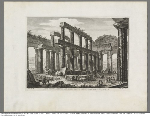 Morghen, Filippo, 1730-approximately 1807. Le antichita di Pozzuoli, Baja, e Cuma, 1769.Typ 725.69.5