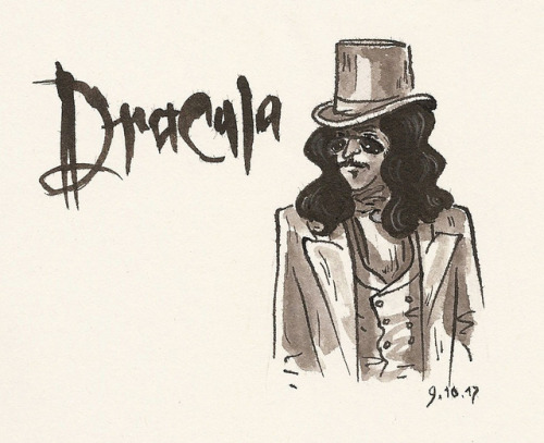  #inktober day 8 и 9 :: Dracula / 1931 :: Dracula / 1992