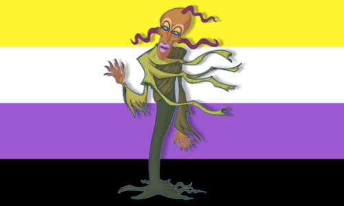 King Ramses From Courage The Cowardly Dog Is Nonbinary!