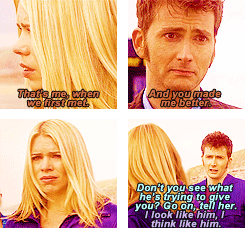 thirdstrikes:  I’ve only got one life, Rose Tyler. I could spend it with you, if