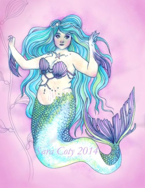 katanafatale: fuckyeahpaganism:KitschChimera I feel like I’m related to this mermaid tho?