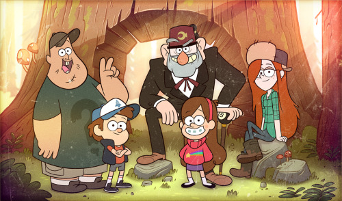 SO WE KNOW THAT GRAVITY FALLS DEALS WITH CONSPIRACIES ALT UNIVERSES HISTORICAL AND MYTHOLOGIES  BASI