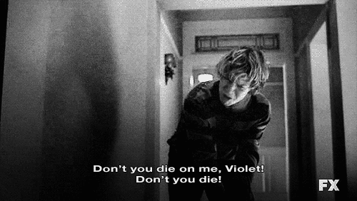 darkshadowblog:  Don’t you die on me , Violet ! Don’t you die! 