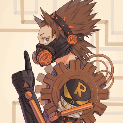 ministryofpeculiaroccurrences: thetangles:★ 鹿野原 | スチームパンク x 4 ☆ ⊳ my hero academia (steampunk ver.) 