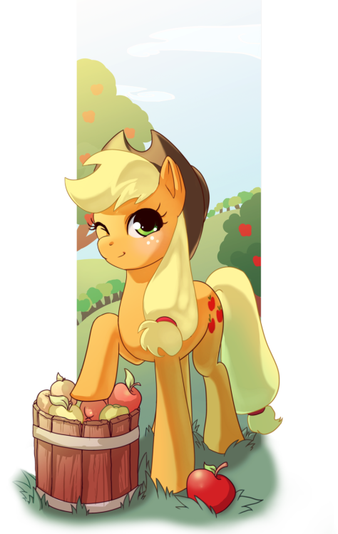 theanonymousbronyblog:Applejack by *Pukey-chan