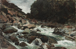 lionofchaeronea: Mountain Stream, Otira Gorge, Petrus van der Velden, ca. 1893