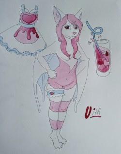 I’m Designing Some Other Characters That Work In Cafe Bon, With My Berry Bon Bon.