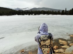 titlefghtt:  in other news. echo lake is amazing, and apparently colorado snow is a thing in april.