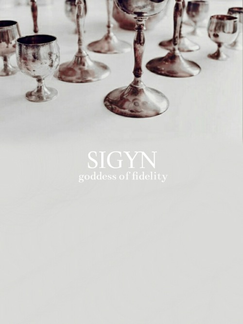 volchistas:@modernmythsnet | event two | favorite goddess | metaphysical ↳ Sigyn