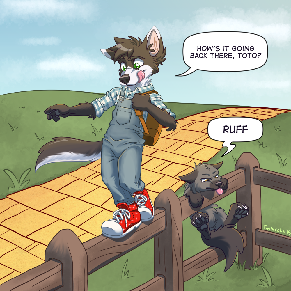 oranwolf:  Hurry up, Toto by TimWeeks