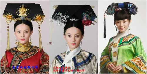 Traditional manchu clothes, qizhuang旗装 in Chinese drama 甄嬛传/Zhen Huan Zhuan/Legend of Zhen Huan(exce