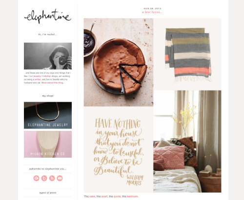 My lettering appeared on elephantine blog! Thank you to my friend Joanna for the spot!