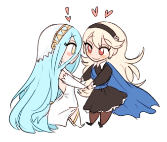 dragon gf and her dancer gf(its also transparent!! wowow)