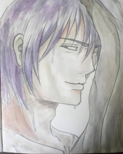 #takasugishinsuke #illustration #drawing #watercolor #gintama #高杉晋助 #銀魂 #絵