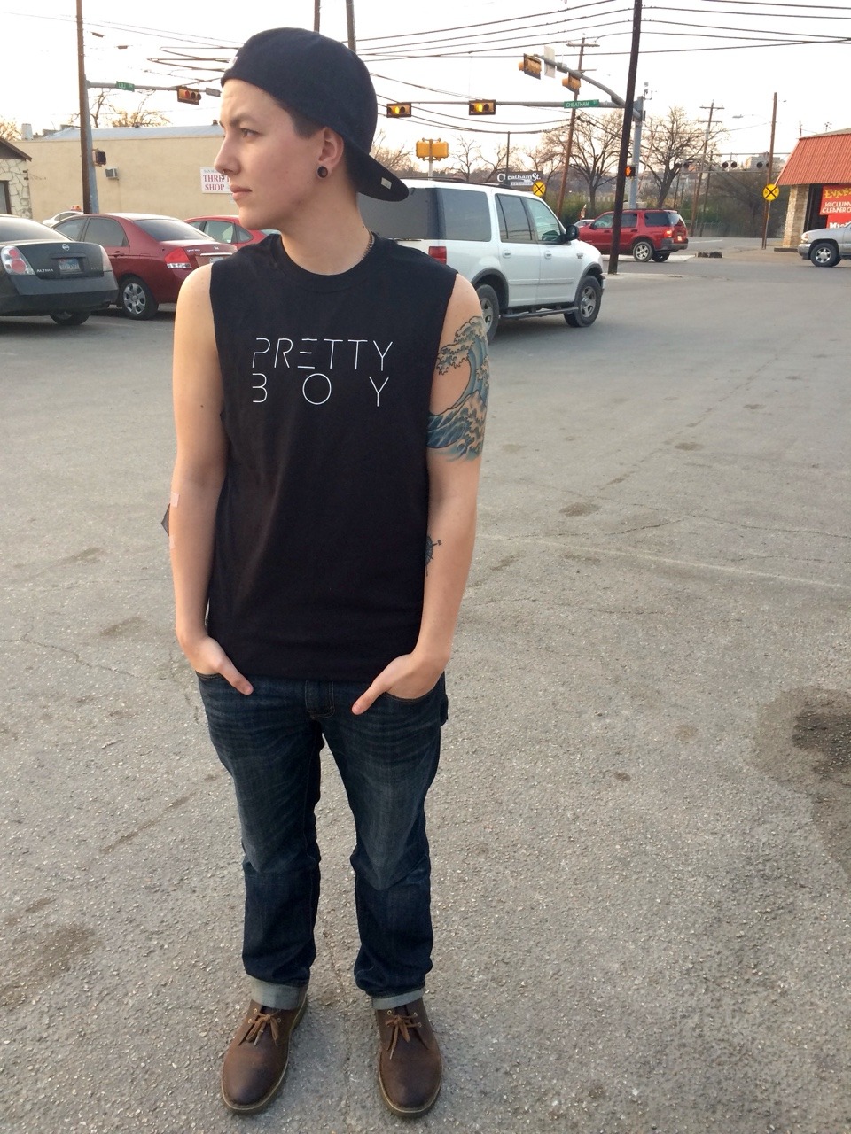 seethestarsablaze:  Happy Trans Day of Visibility y’all! have some old pics.Also