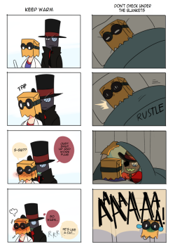 theinsanefruitloop-chan:Have some paperhat comic :’D