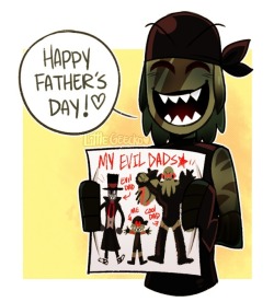 little-geecko:  Father’s day is getting near ‘round here so i had to do something about it