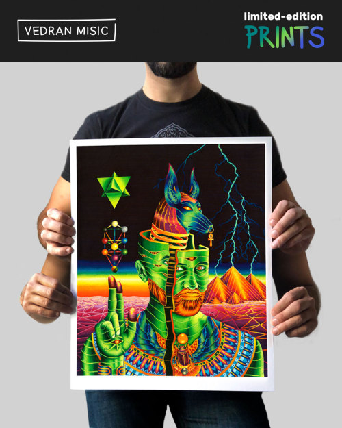 “Anubis Rising” Limited-Edition Fine Art Print comes with a signed and numbered Certificate of Authe