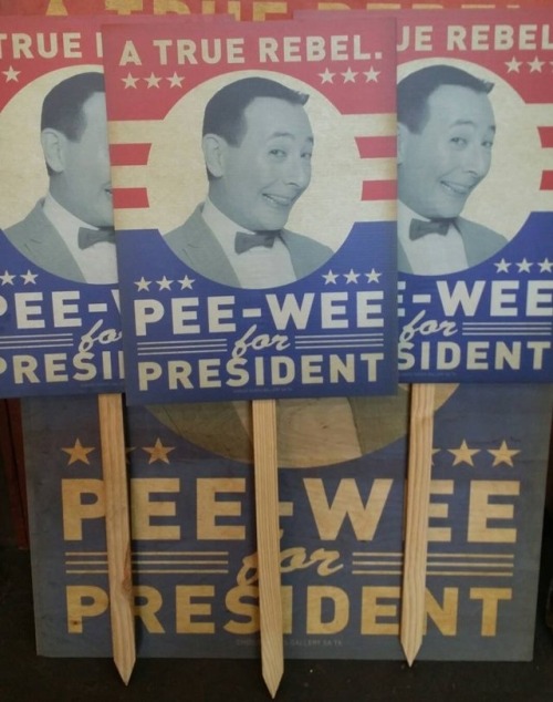 VOTE FOR PEE WEE!