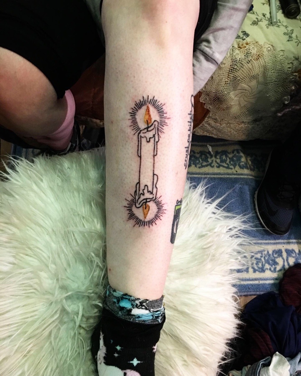 101 Best Candle Tattoo Ideas Youll Have To See To Believe  Outsons