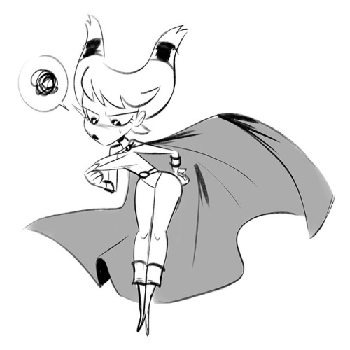 cheesecakes-by-lynx: I can’t remember if I ever shared these Jinx doodles. About the last one-