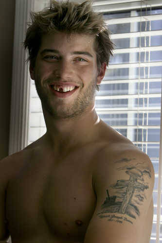 Hockey Players with Tattoos — Brent Burns tattoos. Source: unknown