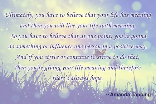 amanda-tapping-ripples:“…So you have to believe that at one point, you’re gonna d