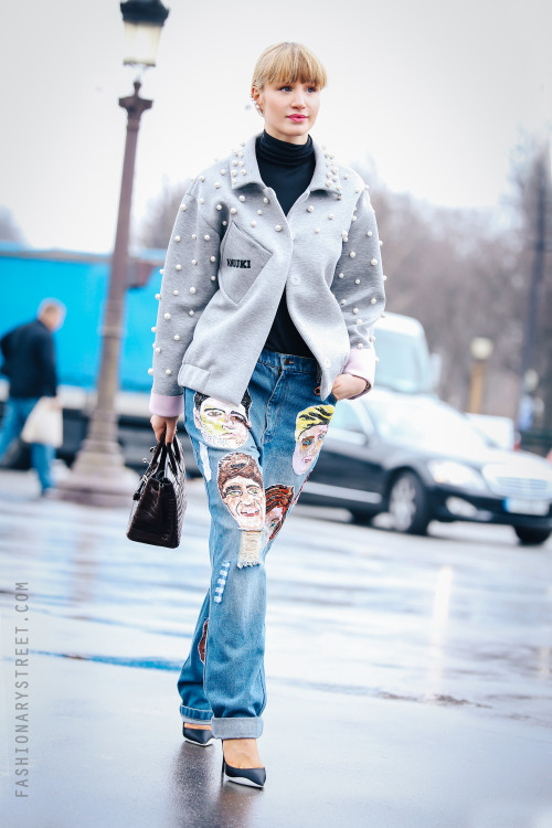 StreetStyle #pfw Total Look Anouki